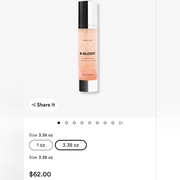 MAELYS B-GLOSSY Smoothing Body Serum - Pink - Picture 5 of 5